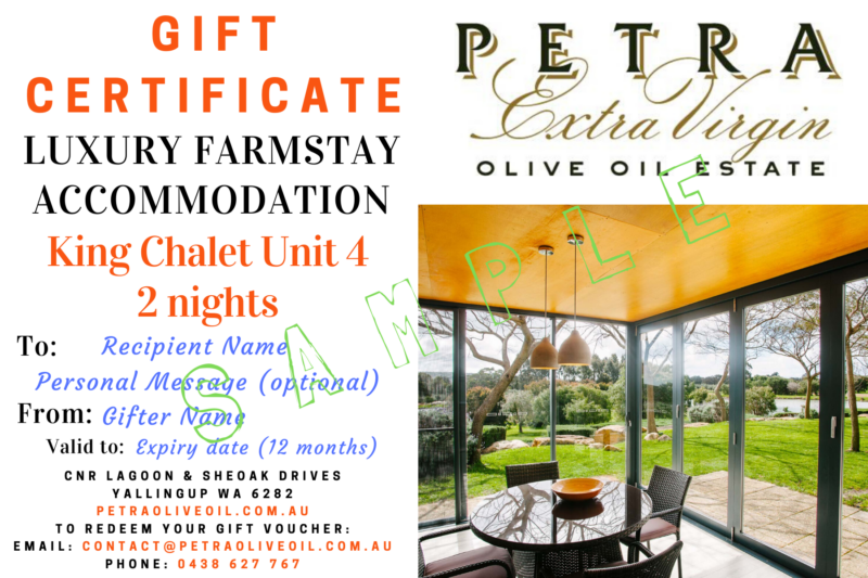Petra Accommodation Gift Certificate KING CHALET Unit 4 1