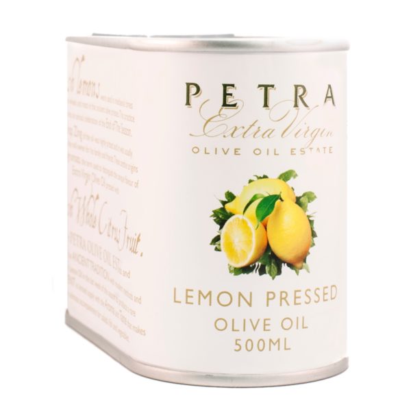 Petra Agrumato Lemon Pressed Olive Oil 500ml side a