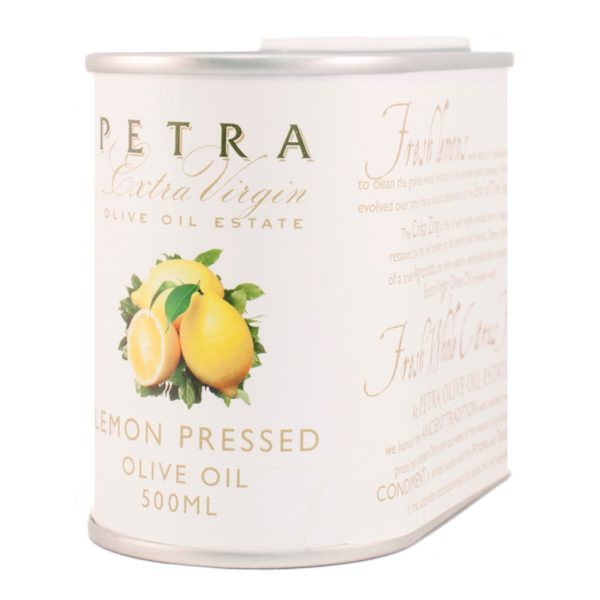 Petra Agrumato Lemon Pressed Olive Oil 500ml side b