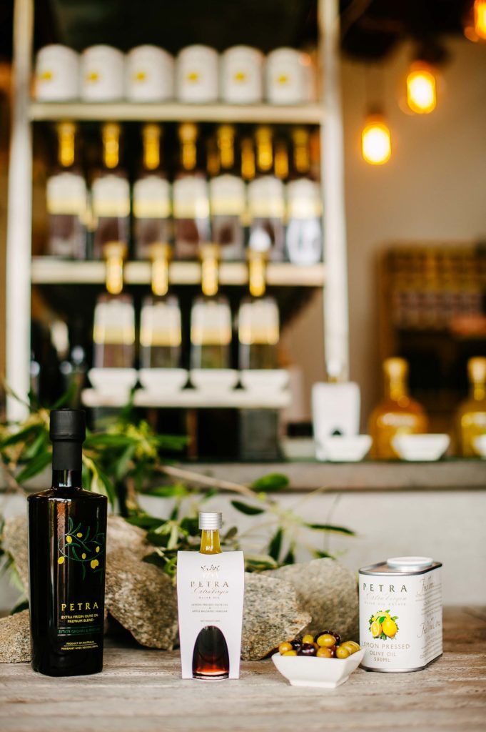Petra Extra Virgin Olive Oil Estate Shop Tasting Room