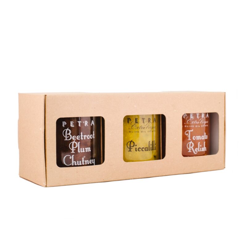 Petra Jam Chutney Relish Gift Box Three Pack Alternate 1