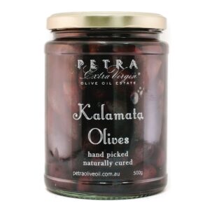 Petra Kalamata Olives 500g