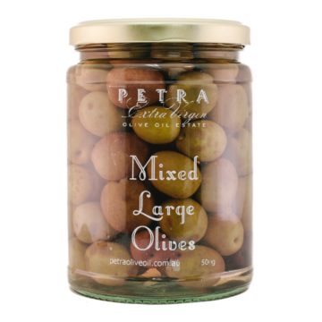Petra Mixed Large Olives 500g
