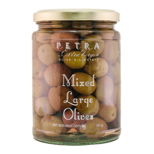 Petra Mixed Large Olives 500g