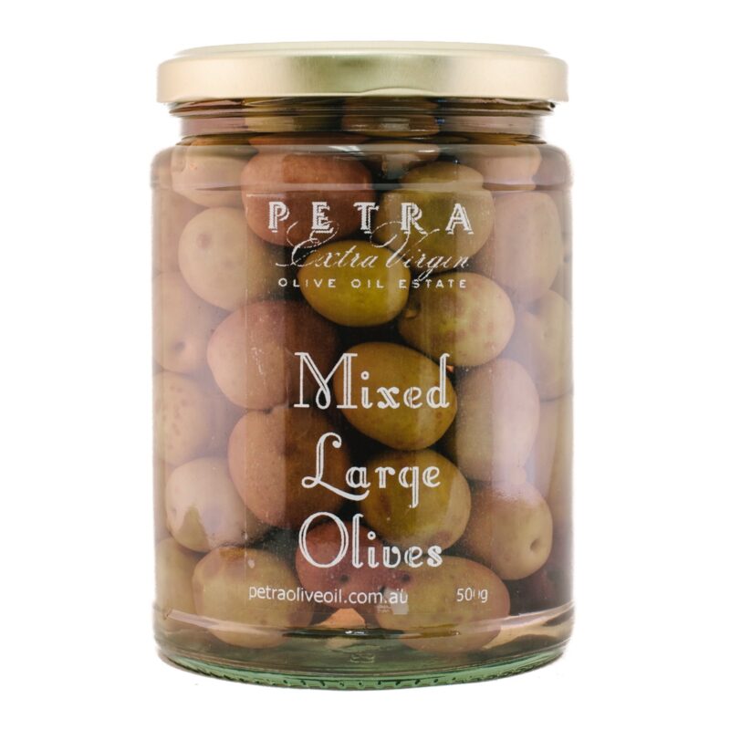 Petra Mixed Large Olives 500g