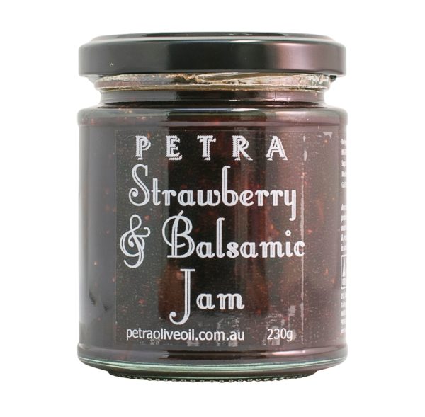 Petra Strawberry & Balsamic Vinegar Jam 220g